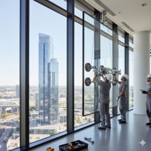 החלפת זכוכית לחלון